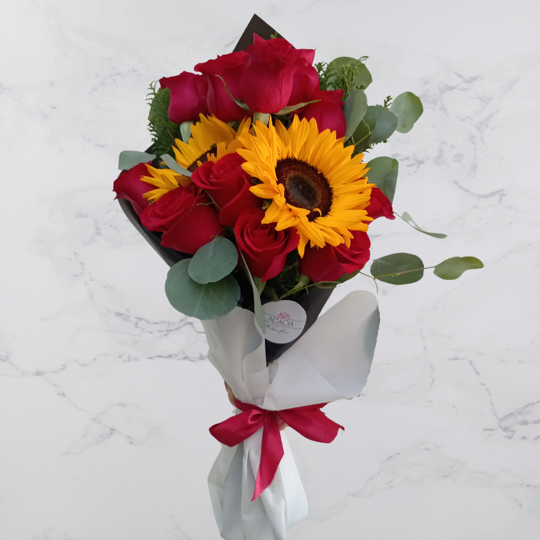 Ramo Rosas & Girasoles